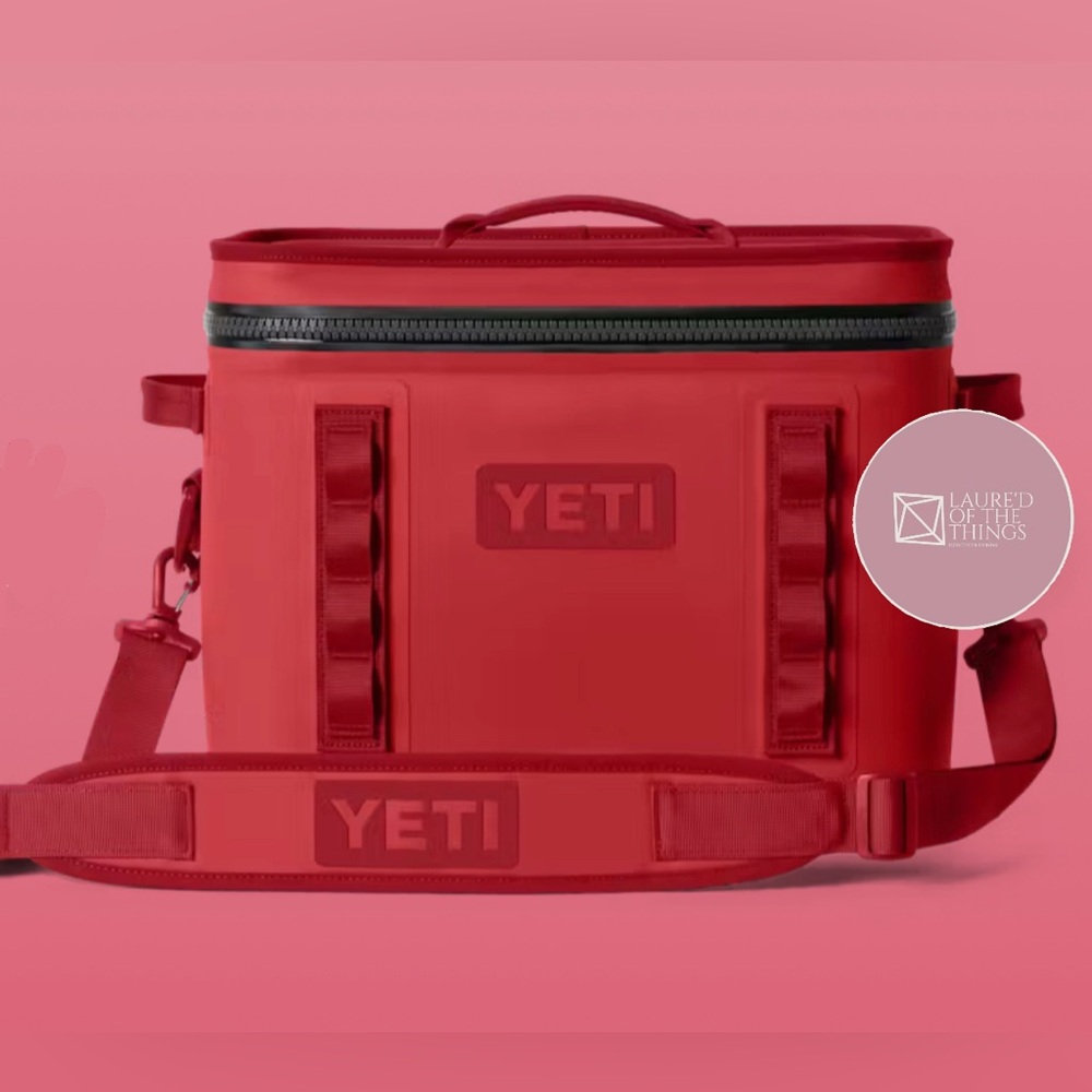 NWT YETI Hopper Flip- 18 Soft Cooler- RED